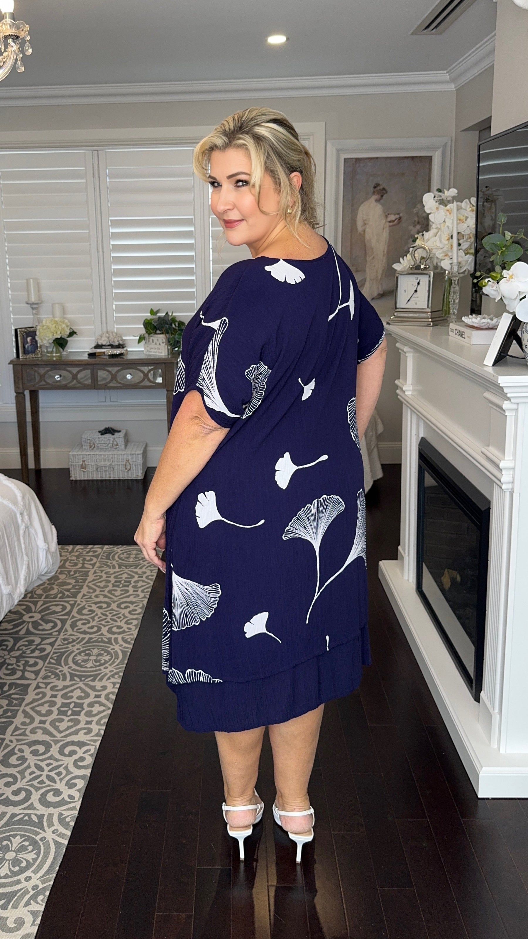Eleanor | Penelope Garden Midi Dress