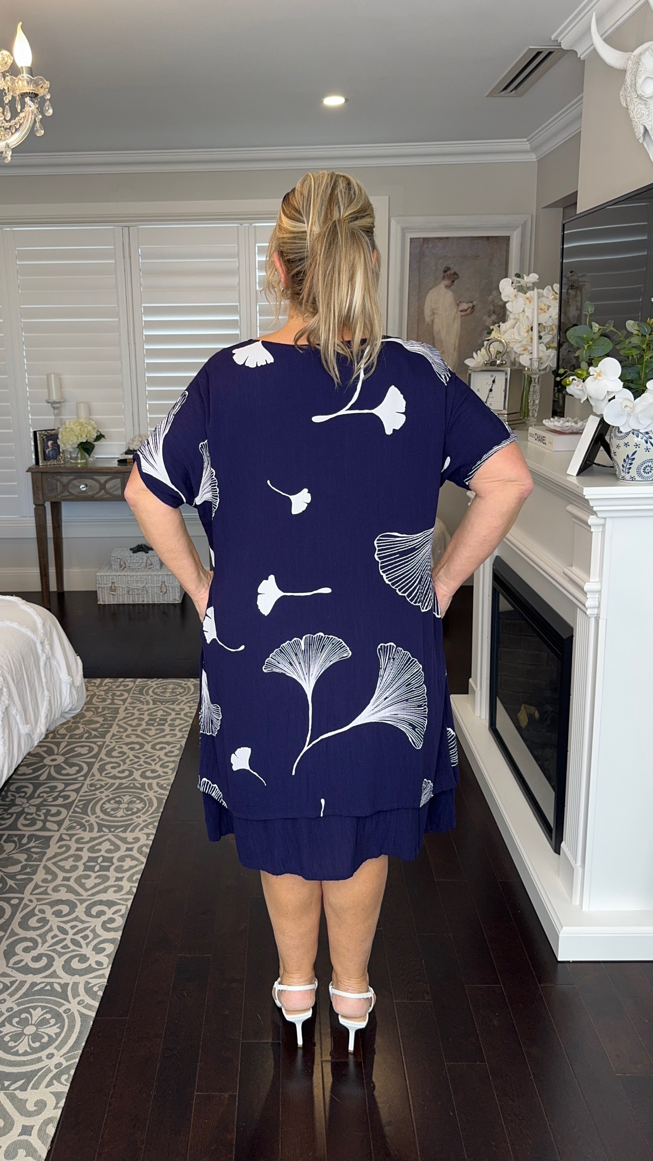 Eleanor | Penelope Garden Midi Dress