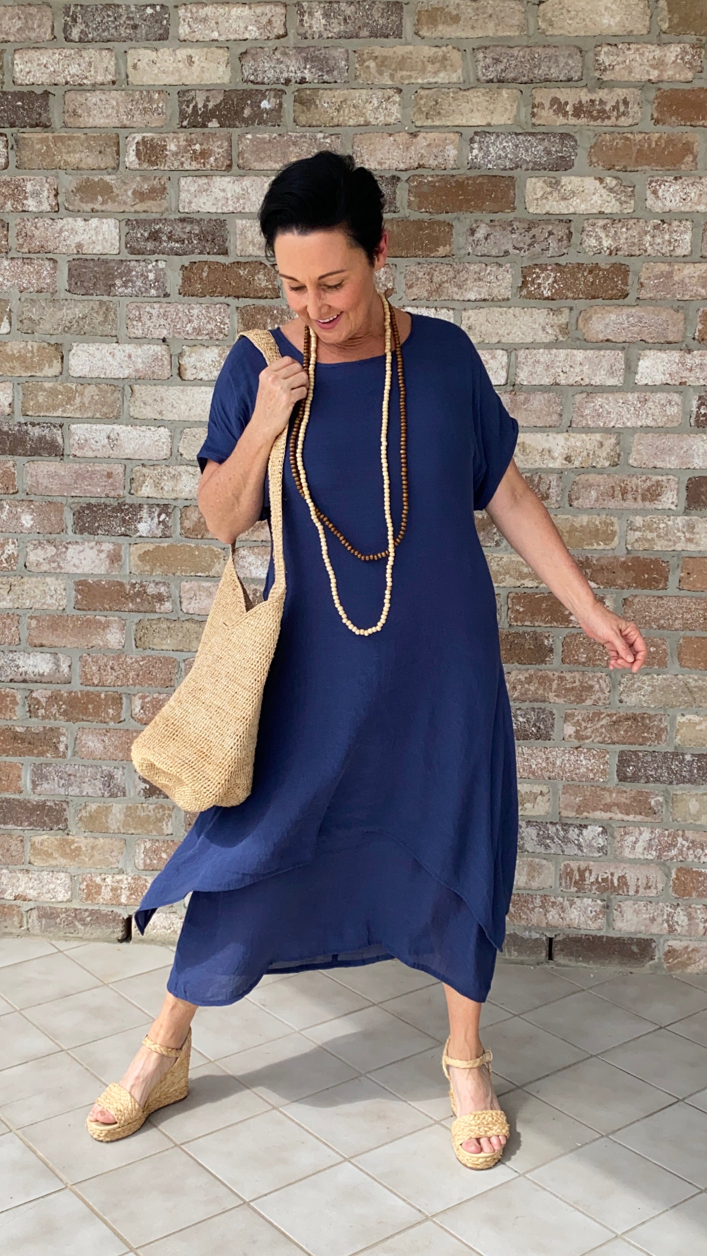 Margaret | Brigitte Floral Relaxed Dress