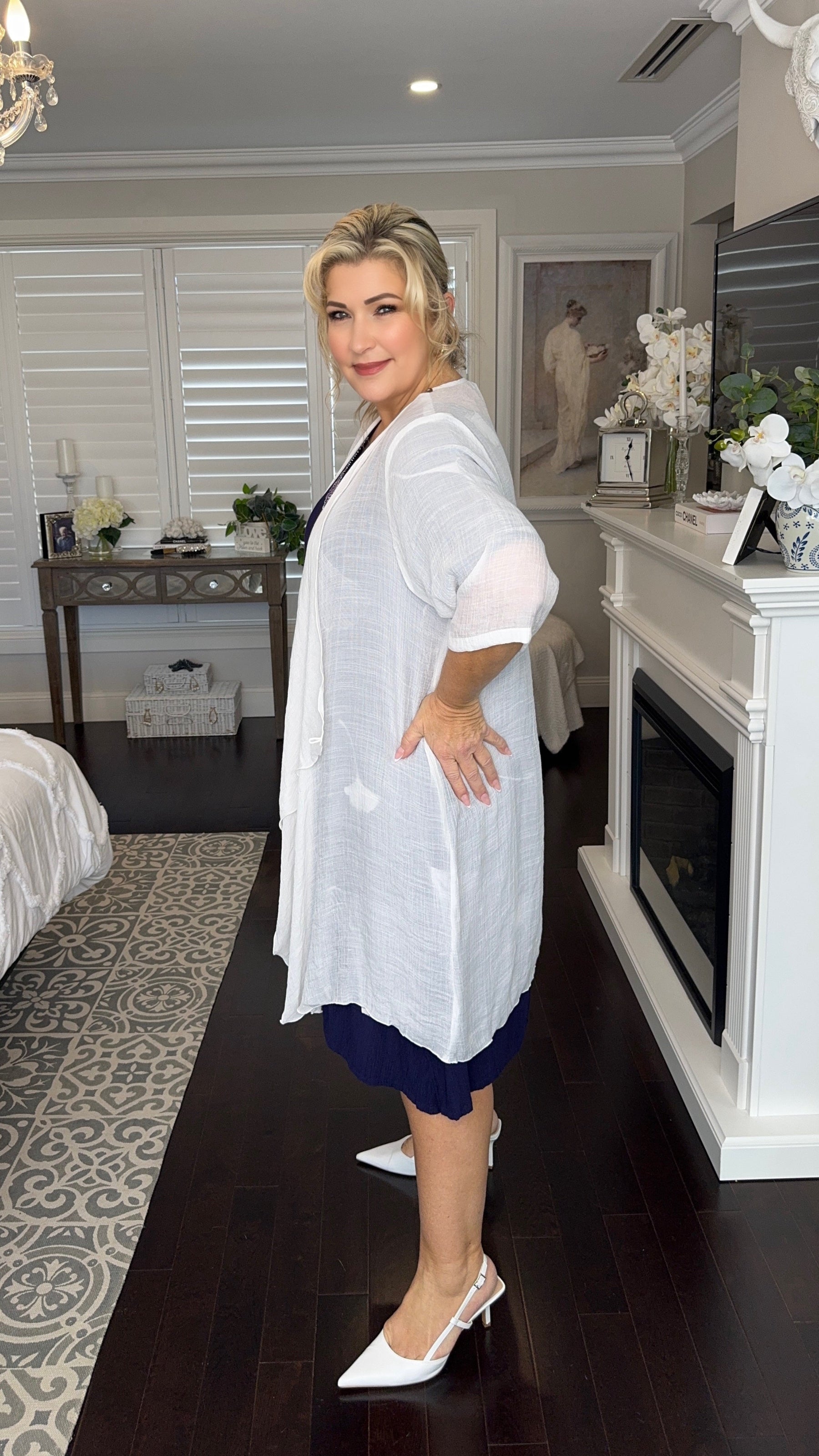 Eleanor | Penelope Garden Midi Dress