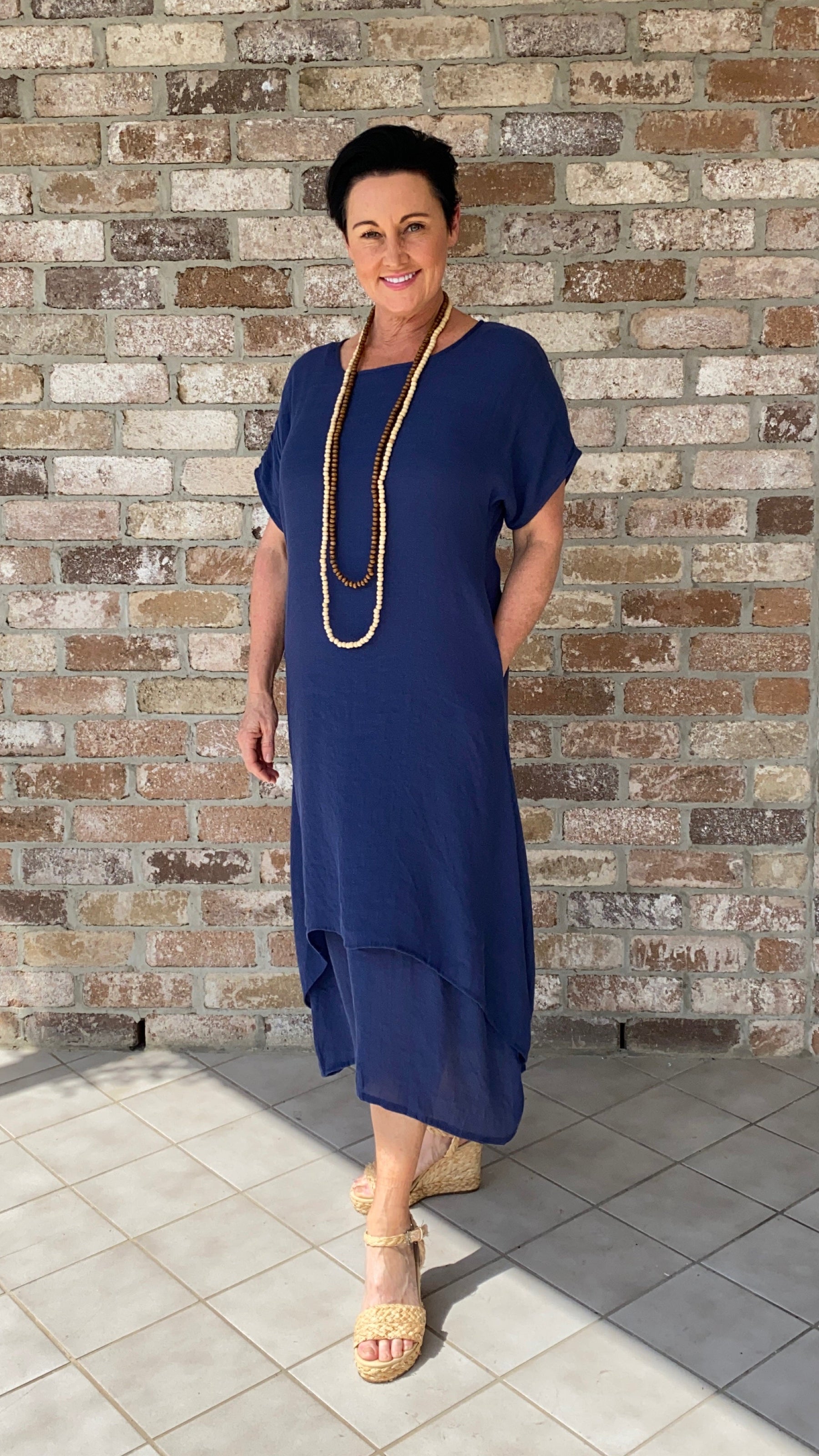 Margaret | Brigitte Floral Relaxed Dress