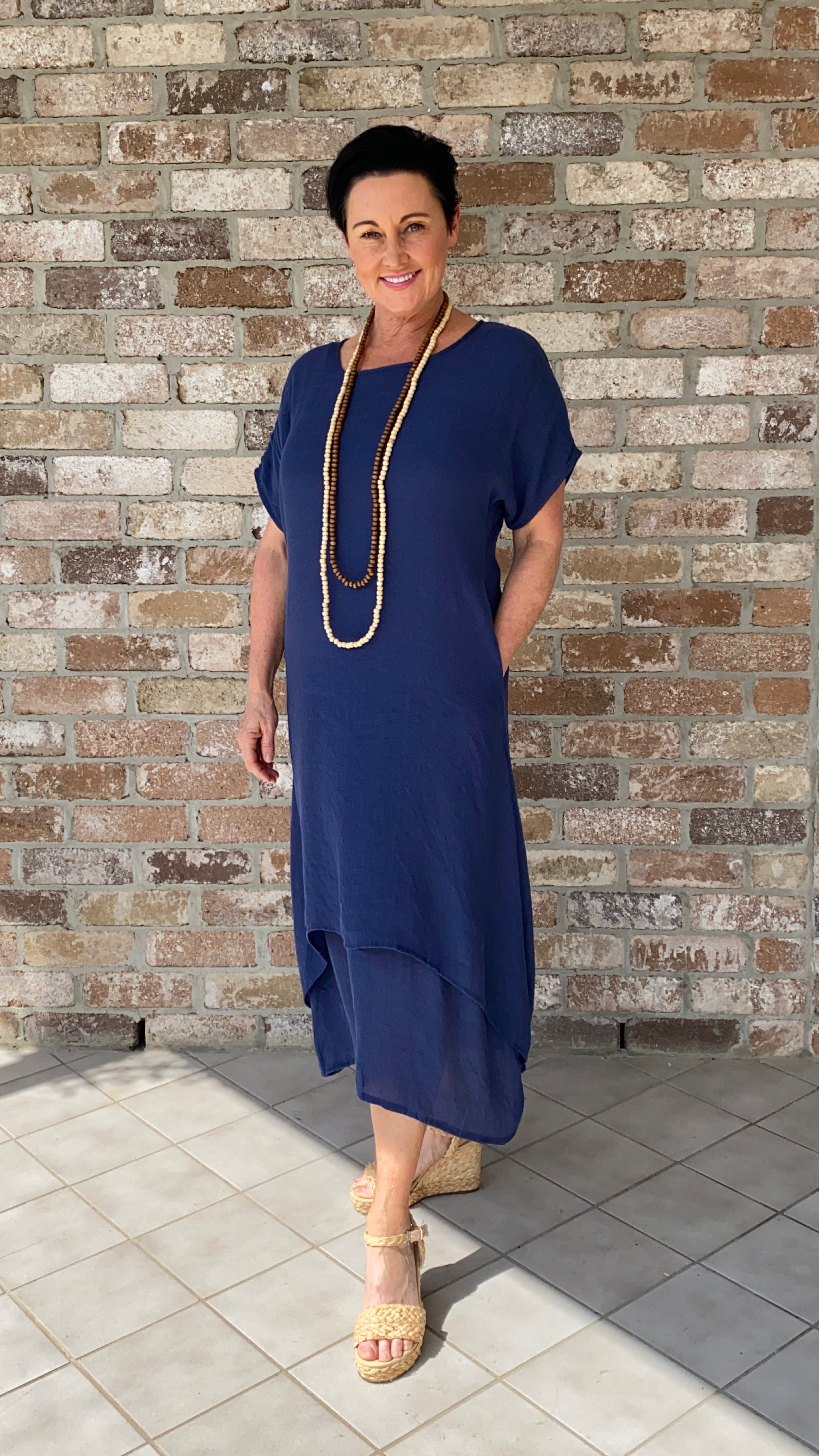 Margaret | Brigitte Floral Relaxed Dress