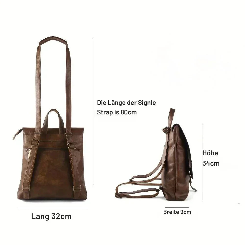 Ermelinde | Retro Multi-Function Backpack