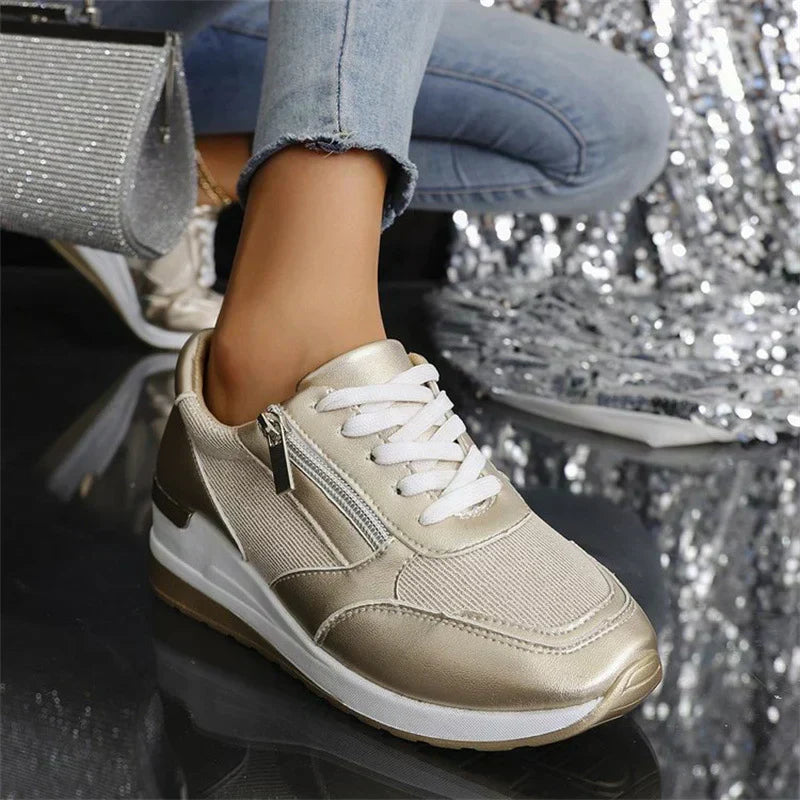 Pearl | Lace-Up Orthopedic Sneakers