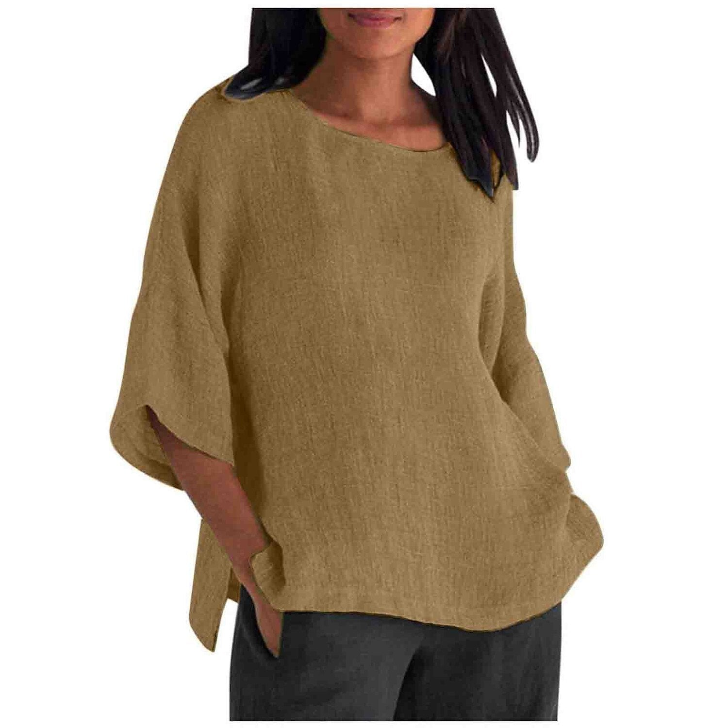 Maia | Crew Neck Blouse