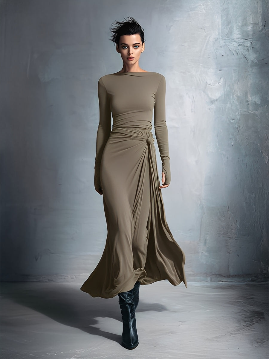 Layla | Gray Exquisite Stretch Blended
