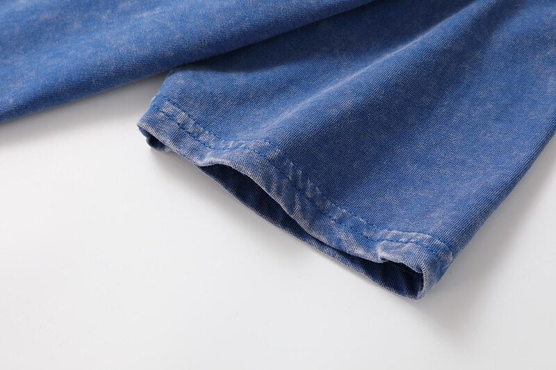 Andi | Washed Henley Tee