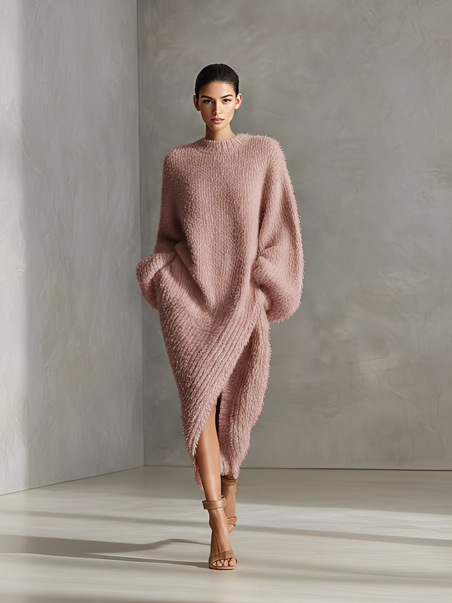 Luna | Cream Elegant Faux Mink