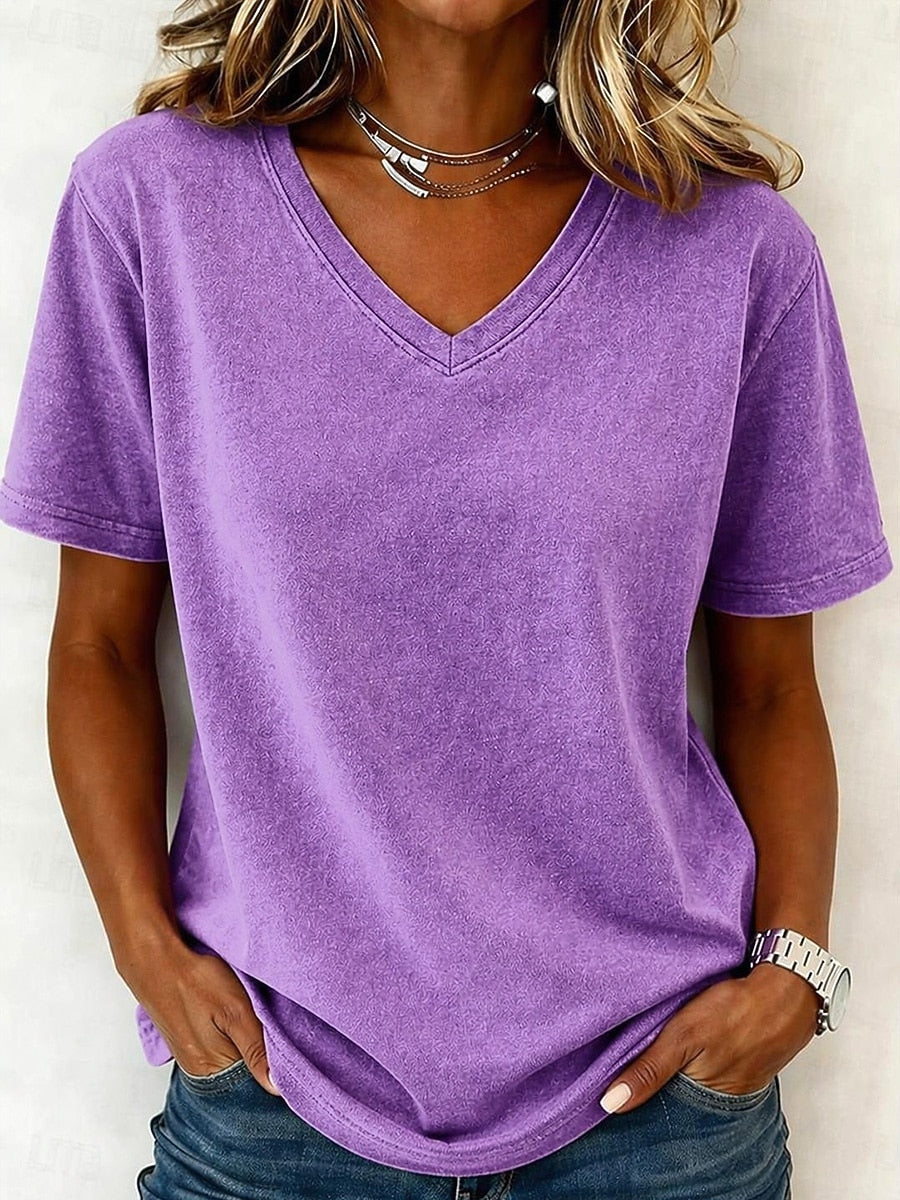 Tilda | V Neck Tee