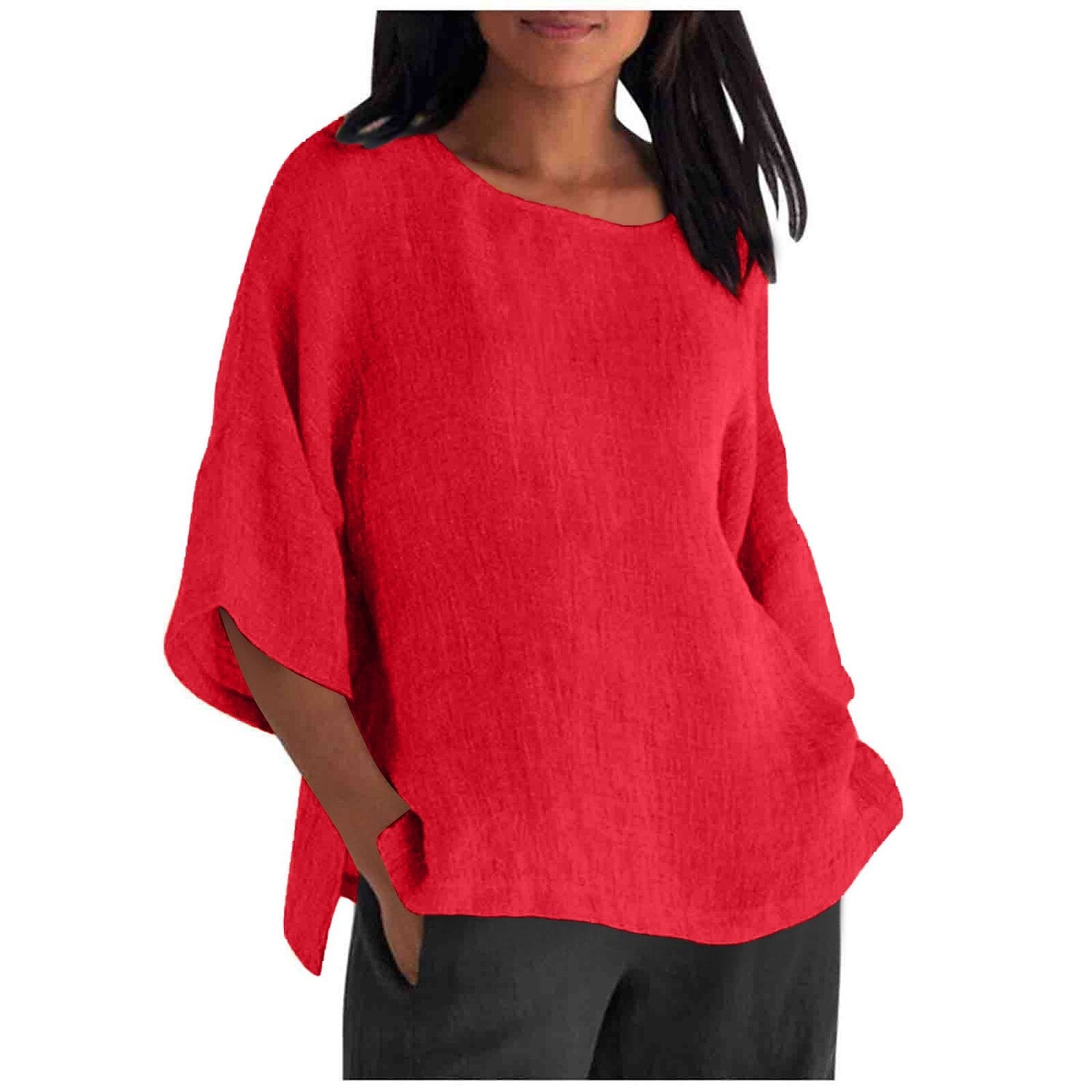 Maia | Crew Neck Blouse